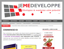 Tablet Screenshot of jemedeveloppe.com